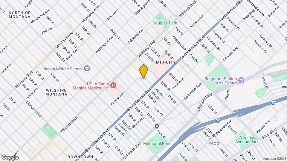 1318 19th St Mapa y Detalles de la Ubicación