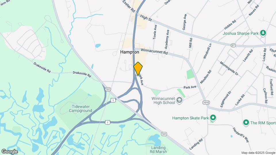 1 Park Ave Map and Location Details