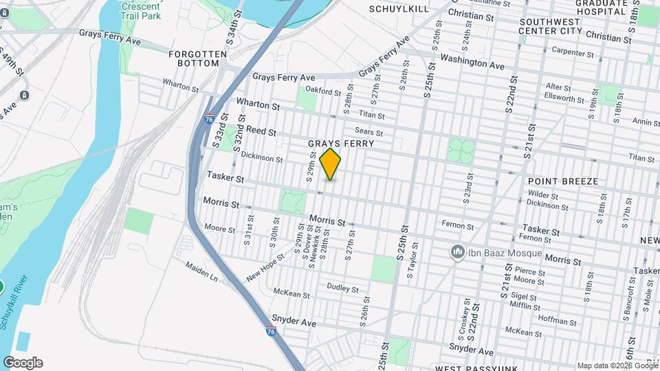 1536 S 28th St Map and Location Details