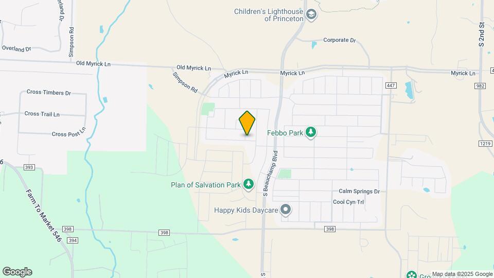 908 Grebe Dr Map and Location Details