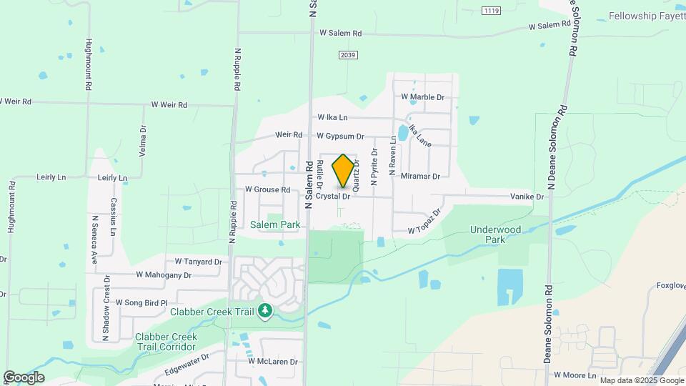 2978 N Apatite Dr Map and Location Details