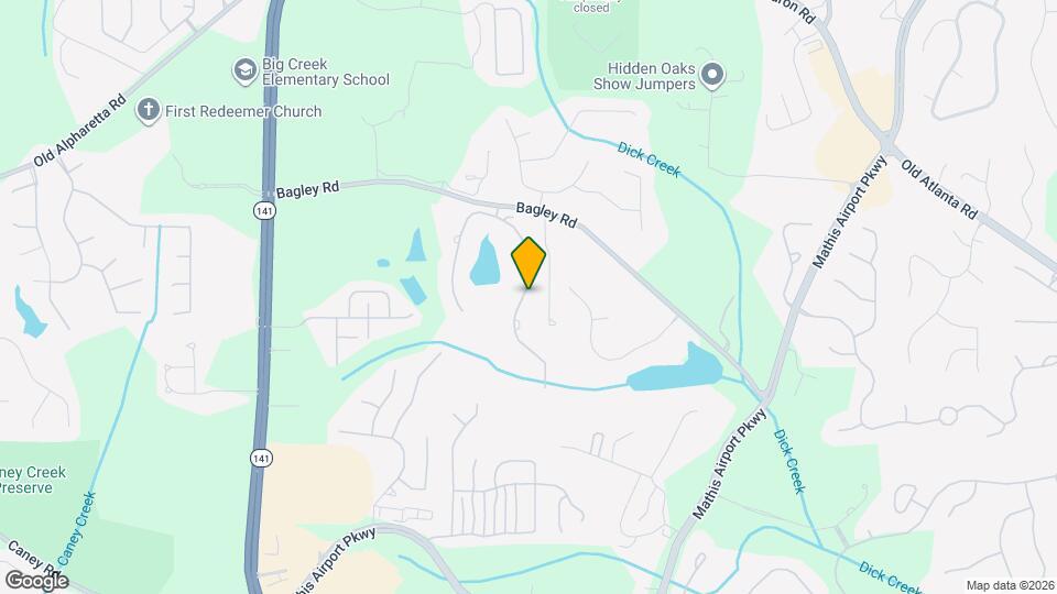 2360 Manor Creek Ct Map and Location Details