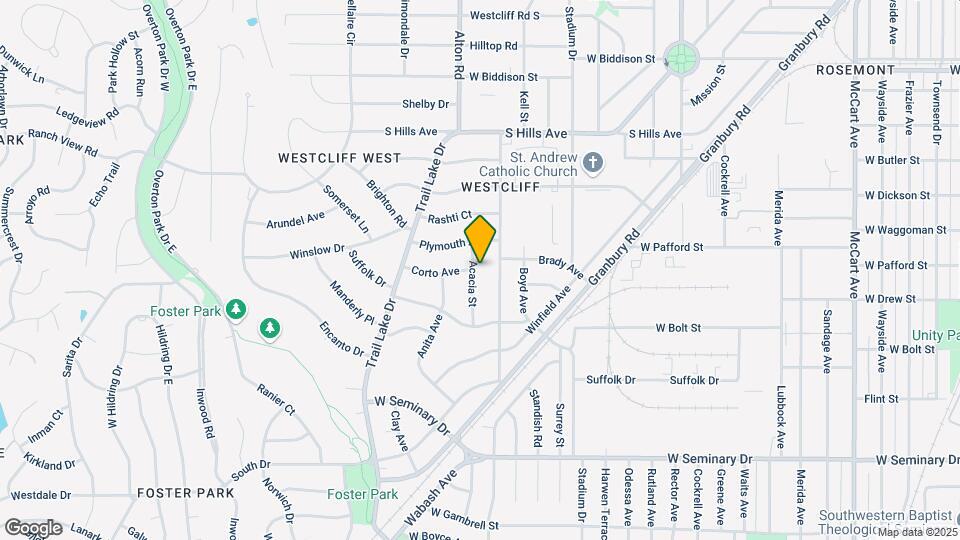 4001 Acacia St Mapa y Detalles de la Ubicación