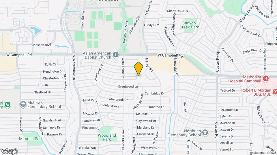727 Kingswood Ave Map and Location Details