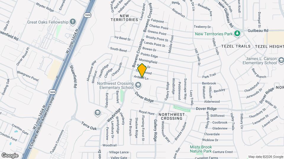 9920 Ardash Ln Map and Location Details