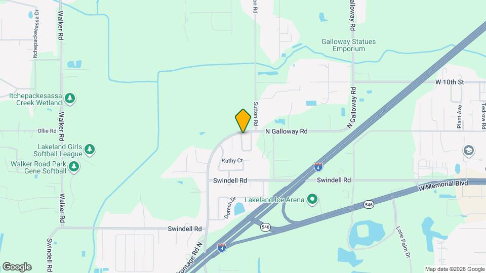 1139 Mercury Dr W Map and Location Details