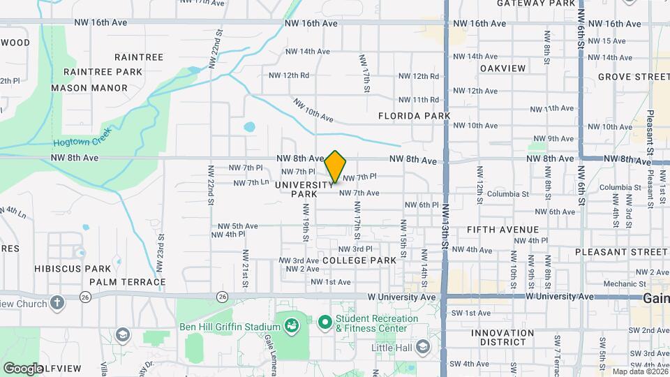 1740 NW 7th Ave Map and Location Details