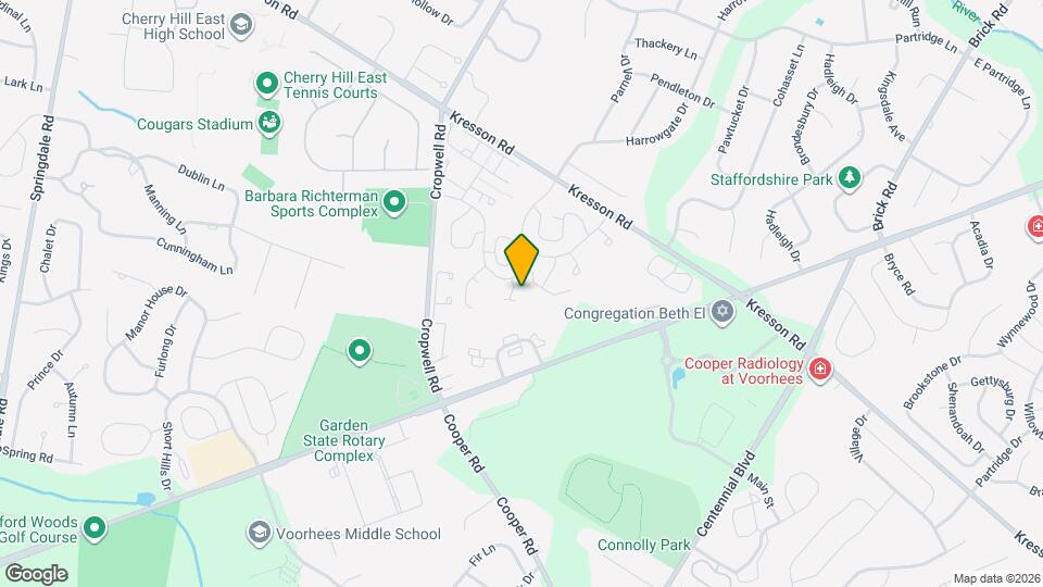 1710 Chanticleer Map and Location Details