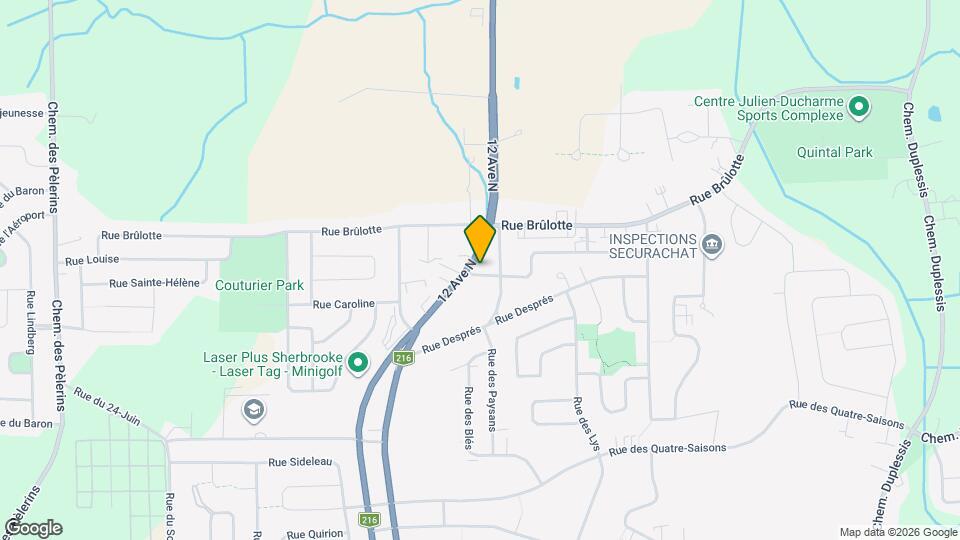 895 Véronique Rue Map and Location Details