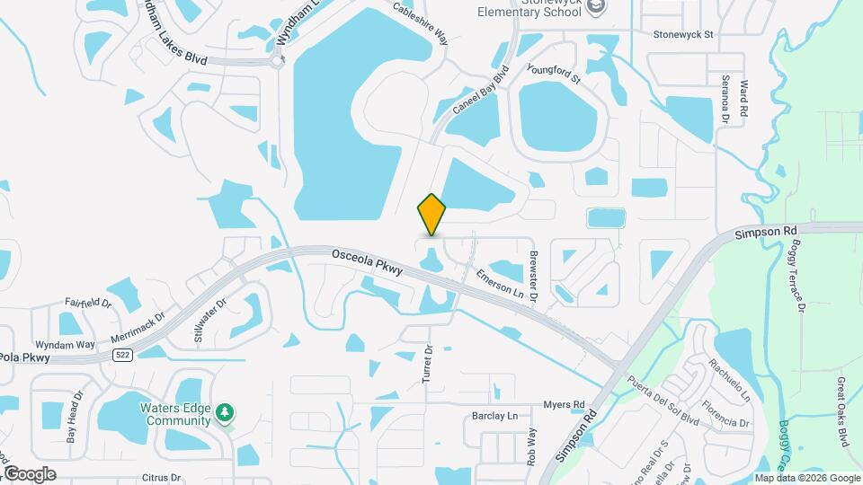 2630 Walden Ct Mapa y Detalles de la Ubicación