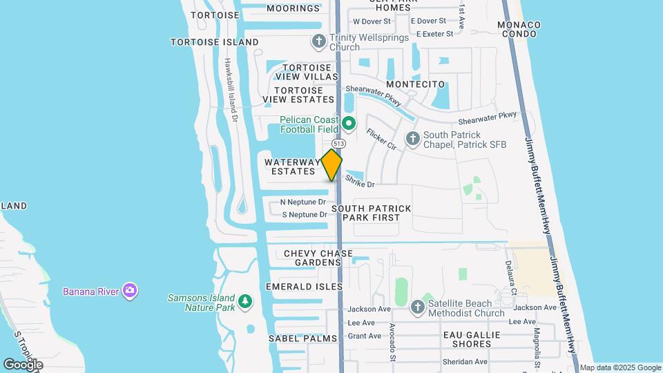 319 Coral Reef Dr Map and Location Details