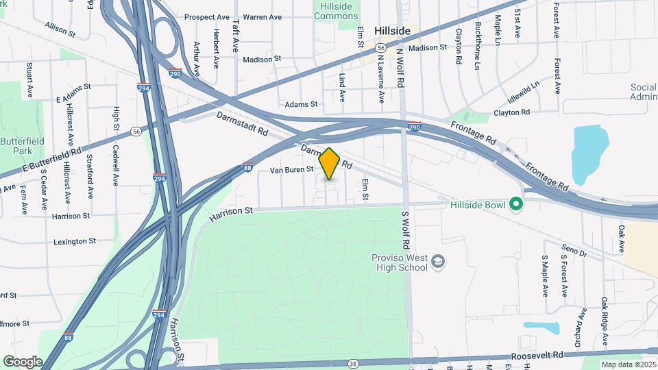 25-29 N Hillside Ave Mapa y Detalles de la Ubicación