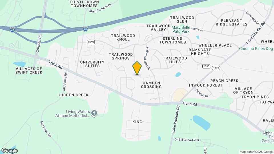 2917 Rainford Ct Mapa y Detalles de la Ubicación