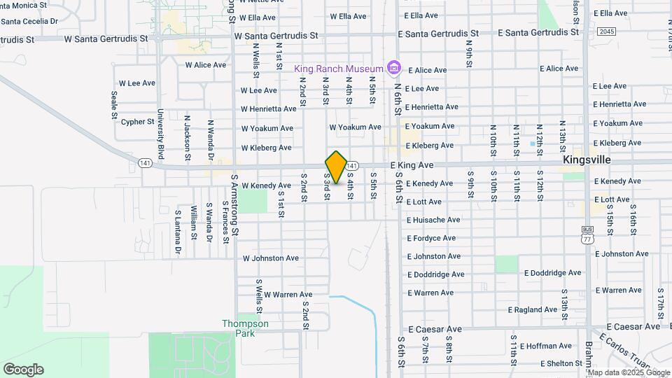 319 W Kenedy Ave Map and Location Details