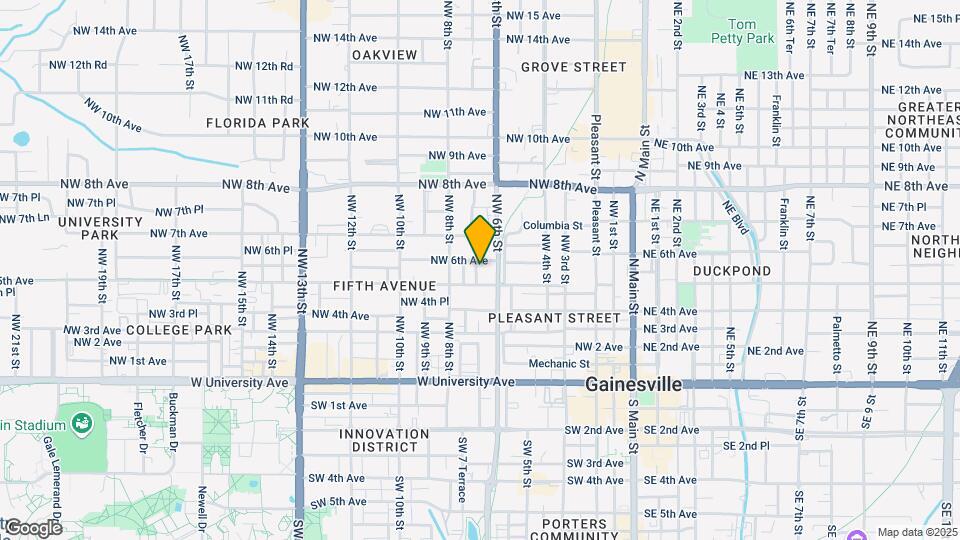 517 NW 7th St Mapa y Detalles de la Ubicación