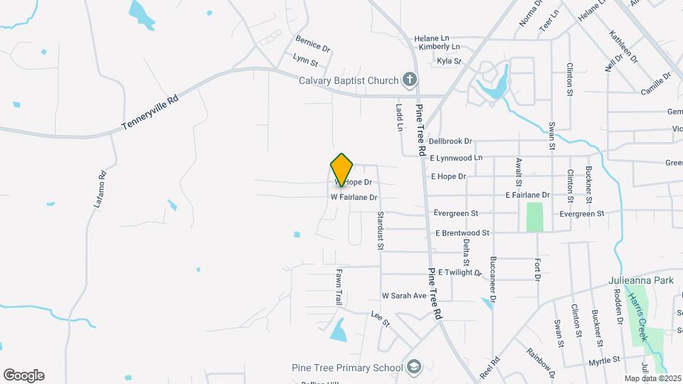 217 W Fairlane Dr Mapa y Detalles de la Ubicación