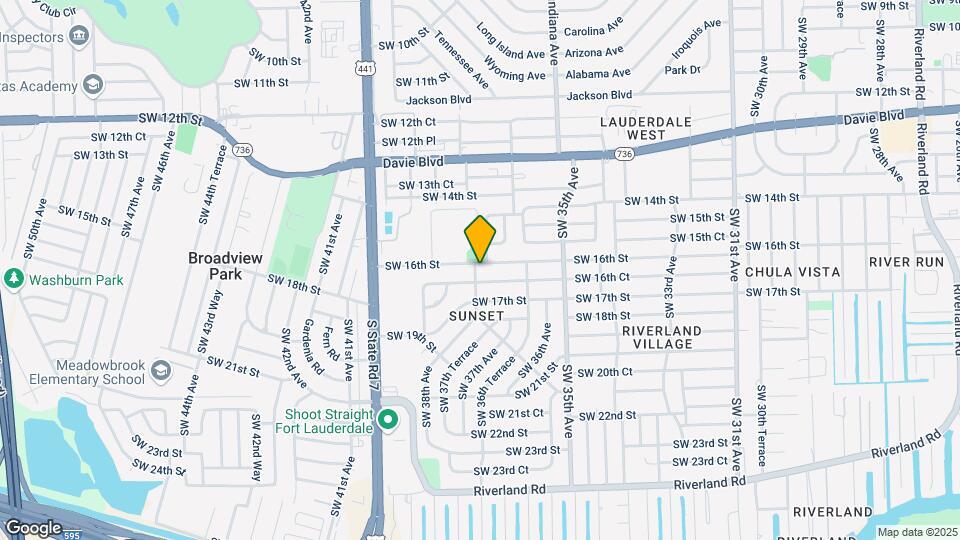 3732 SW 16th St Map and Location Details