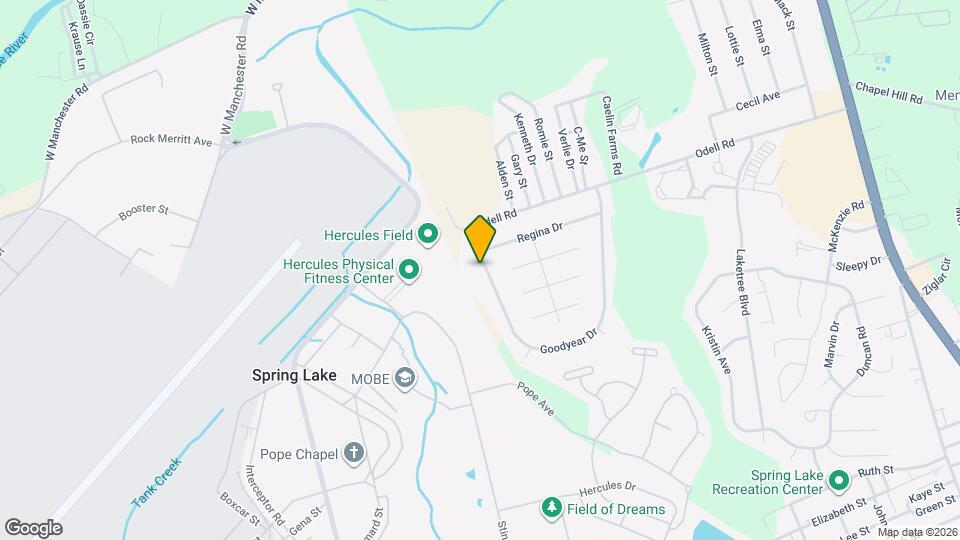 747 Goodyear Dr Map and Location Details