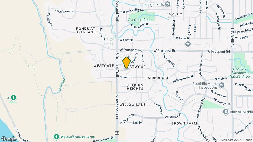 1752 Azalea Dr Map and Location Details