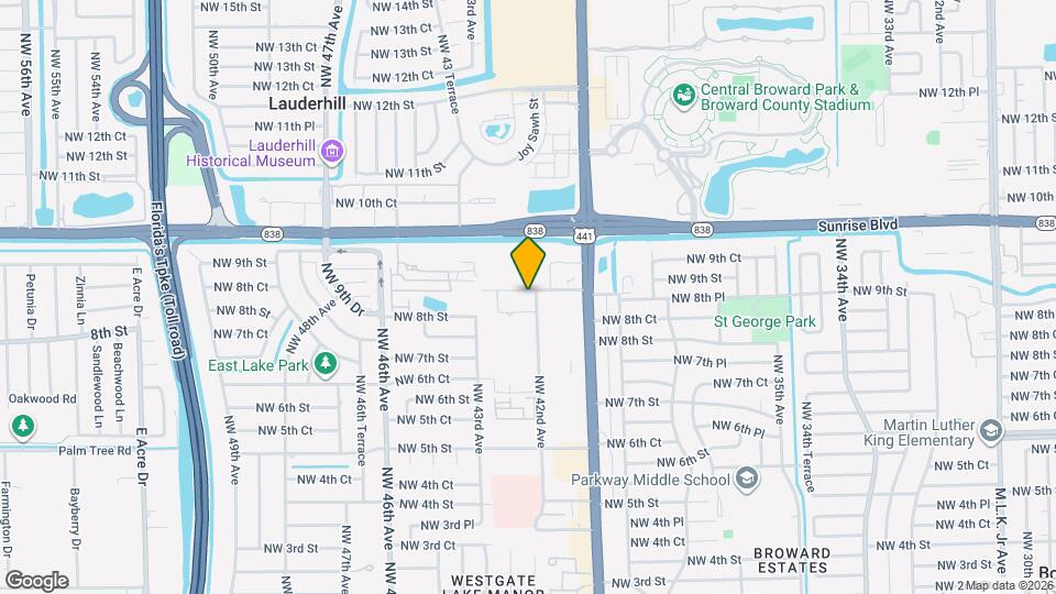 709 NW 42nd Ave Mapa y Detalles de la Ubicación