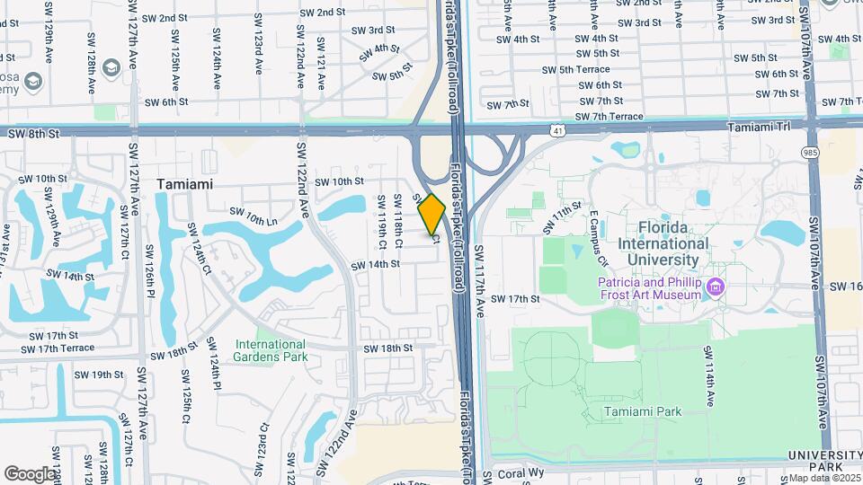 11711 SW 13th St Map and Location Details