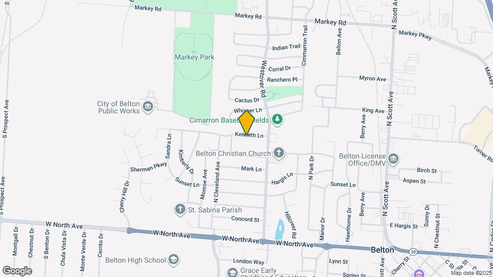 525 Kenneth Ln Map and Location Details