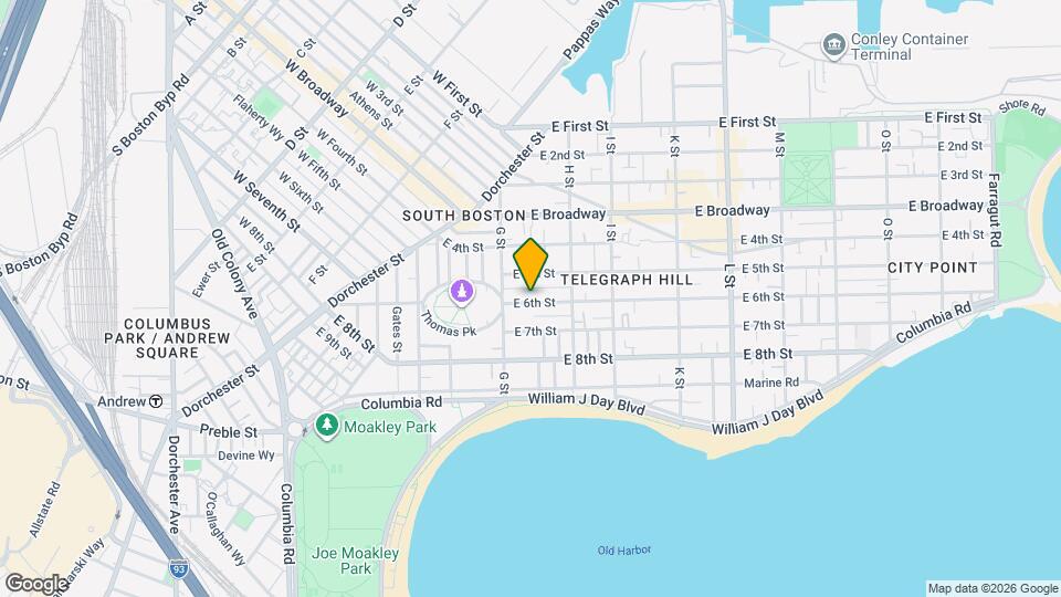 432 E 6th St, Unit 2 Map and Location Details