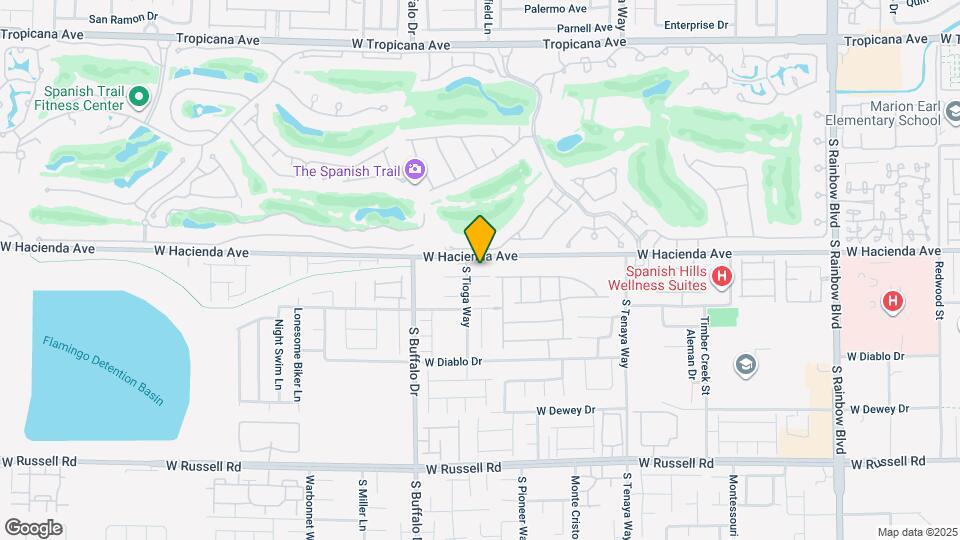 7656 Montefrio Ave Map and Location Details