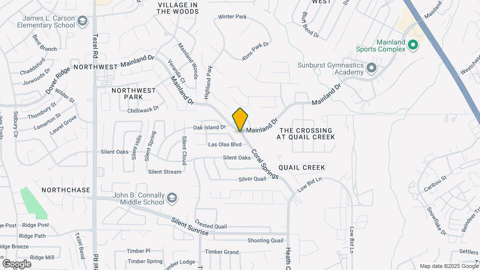 7229 Coral Springs Map and Location Details