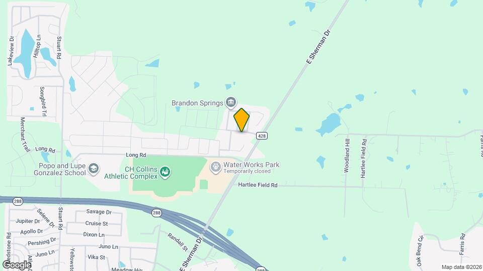 2516 Briarbrook Dr Map and Location Details