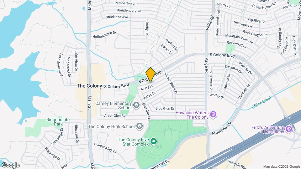 5033 Avery Ln Map and Location Details