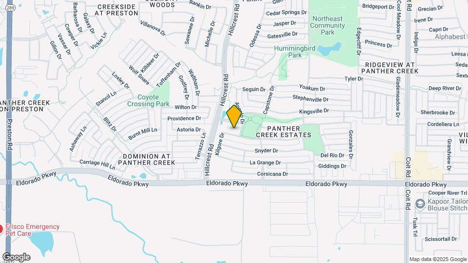 11062 Mansfield Dr Map and Location Details