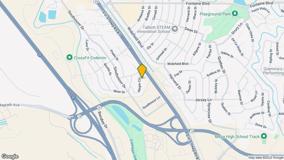 7115 Alegre Cir Map and Location Details