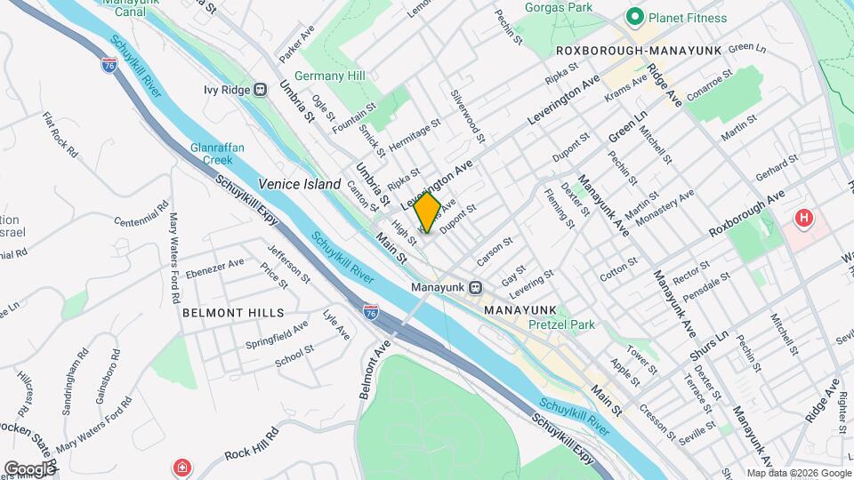 4543 Baker St Mapa y Detalles de la Ubicación