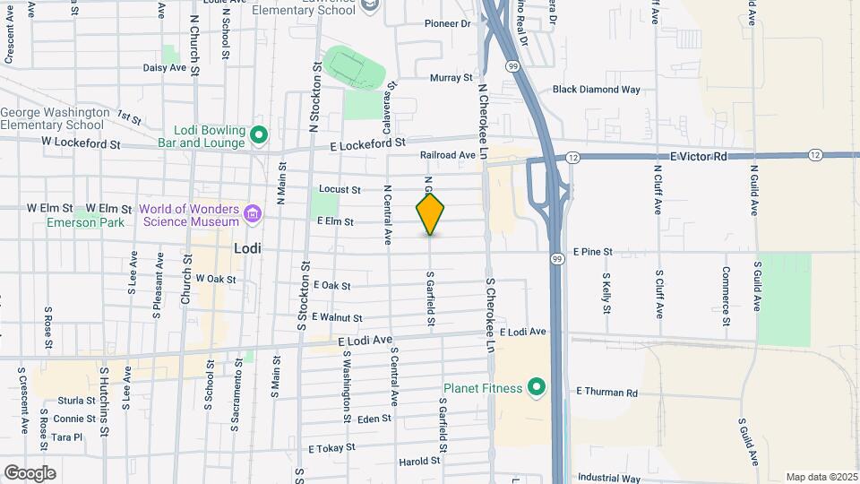 33 N Garfield St Mapa y Detalles de la Ubicación