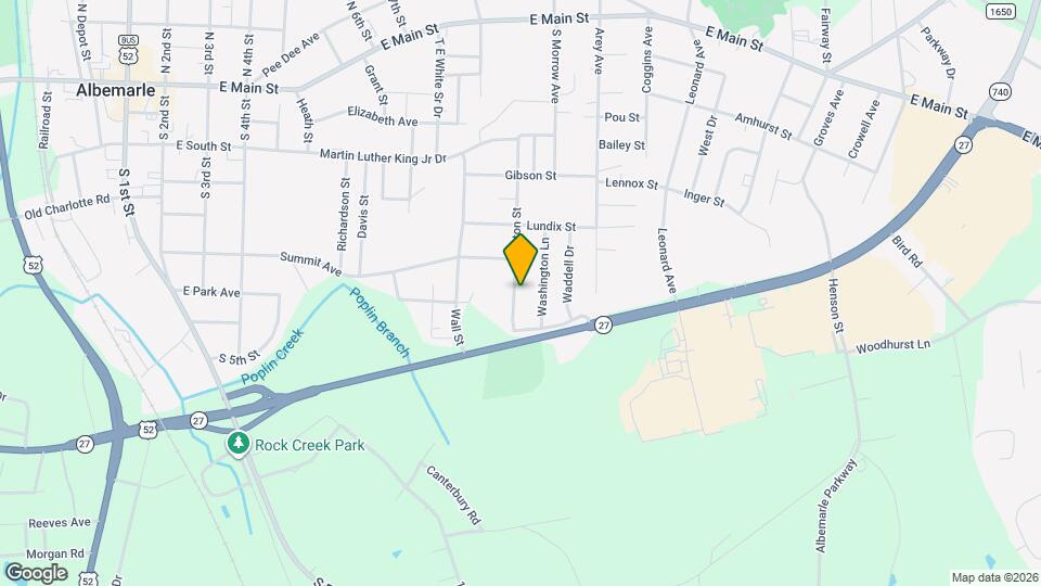 627 Colston St Map and Location Details