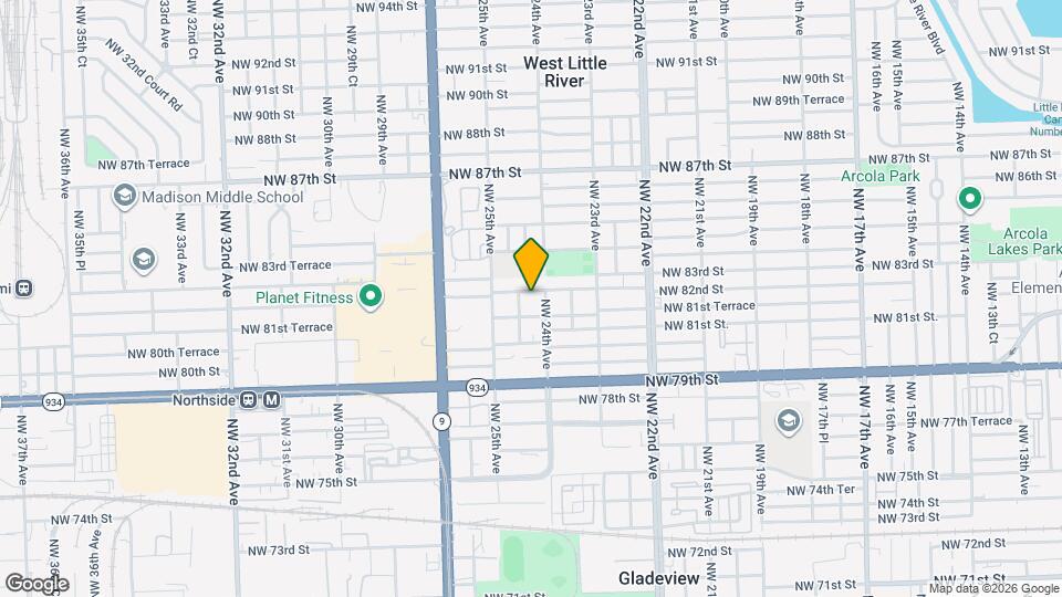 2428 NW 82nd St Map and Location Details
