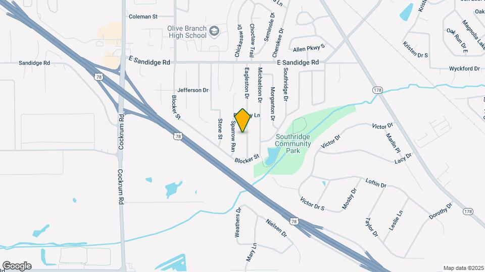 5691 Eagleston Dr Map and Location Details