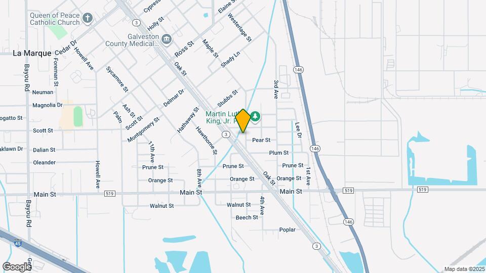 1803 Oak St Map and Location Details
