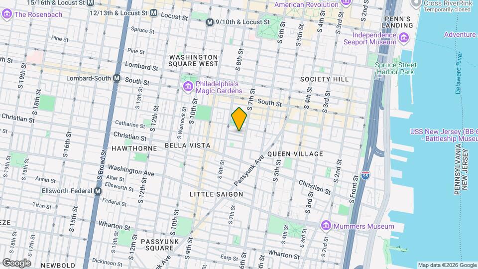 710 Clymer St Map and Location Details