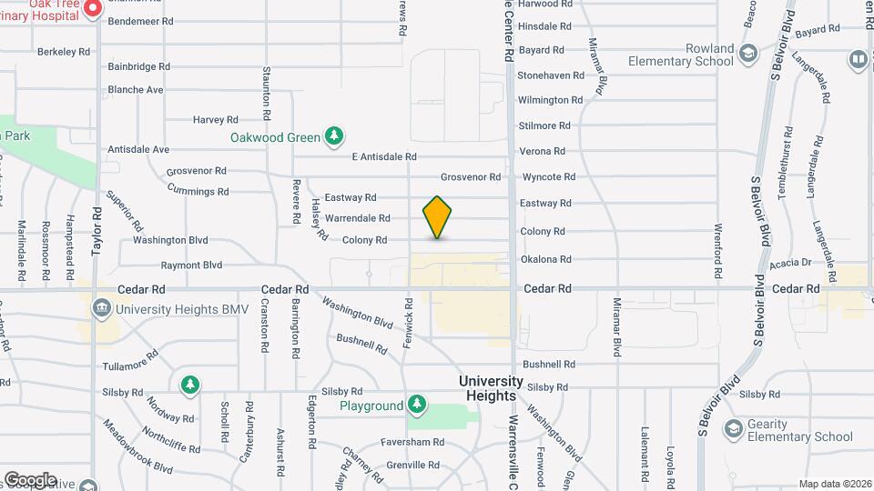 3890 Colony Rd Map and Location Details