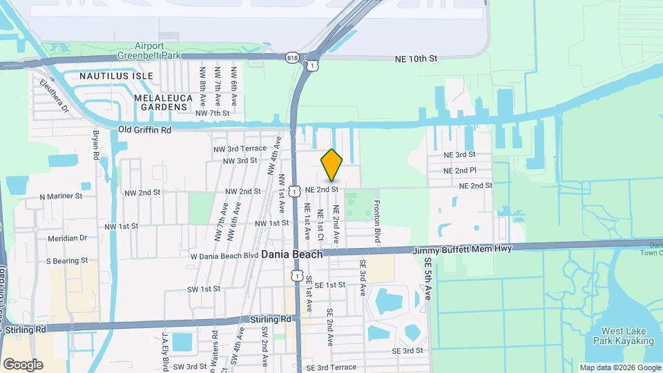 201 NE 2nd Ave, Unit Studio Map and Location Details