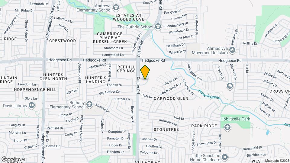 2121 London Dr Map and Location Details