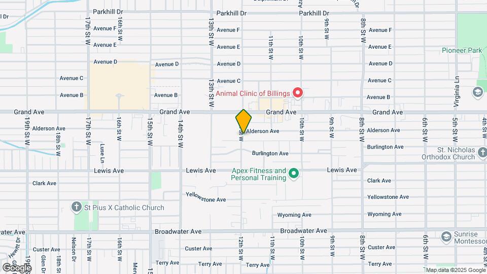 1219 12th St W, Unit 1144 Alderson - Front Map and Location Details