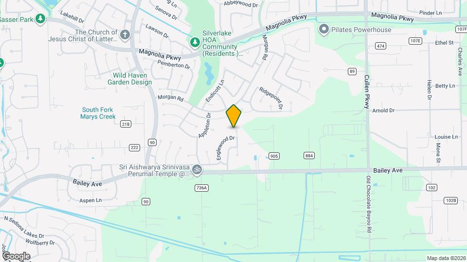 3506 Deerbrook Ct Map and Location Details