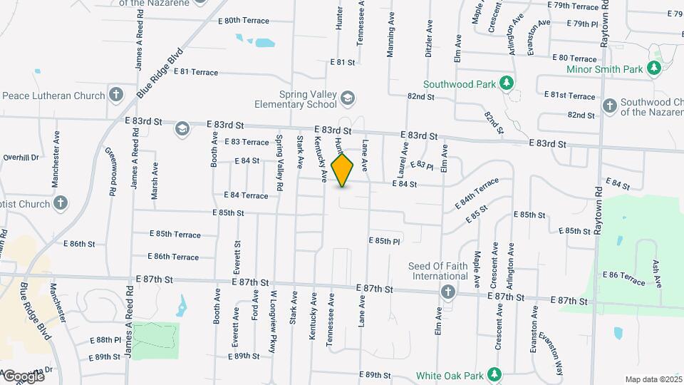 8456-8458 Lane Dr Mapa y Detalles de la Ubicación
