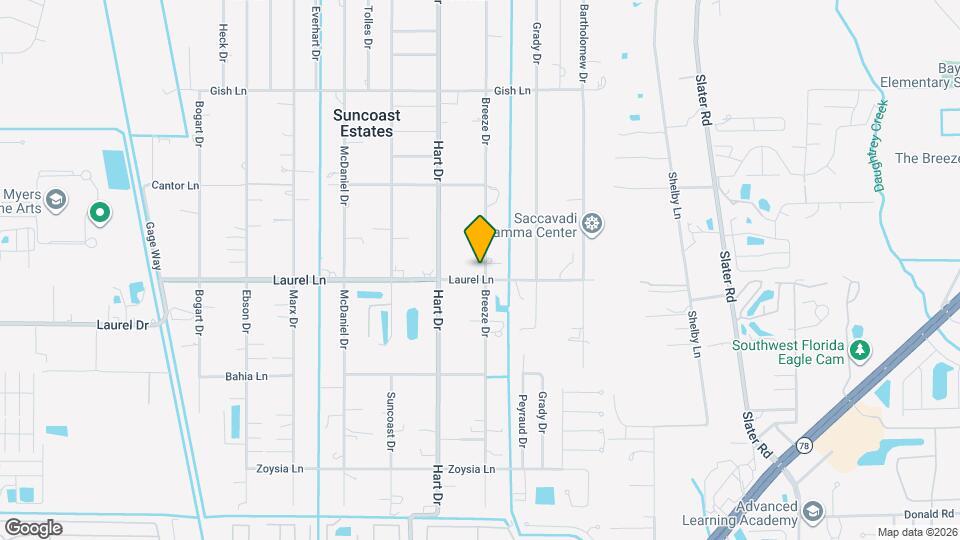 7814 Breeze Dr Map and Location Details