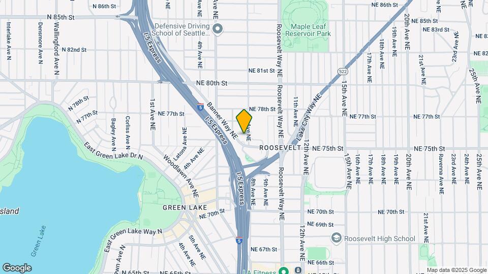 621 NE 76th St, Unit B Map and Location Details