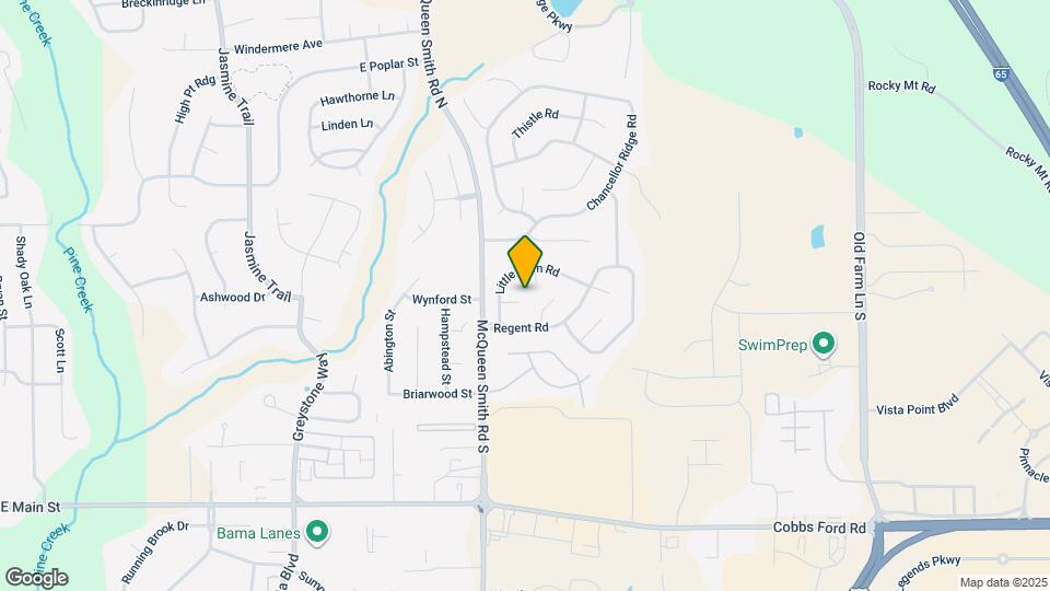 107 Glen Meadow Ct Map and Location Details