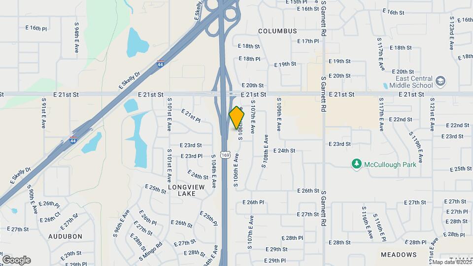 2178 S 106th E Ave Map and Location Details